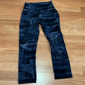 Lululemon Wunder Under Crop Hi-Rise Womens Leggings Sz 4